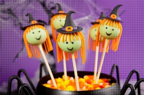 Halloween Witches Cake Pops